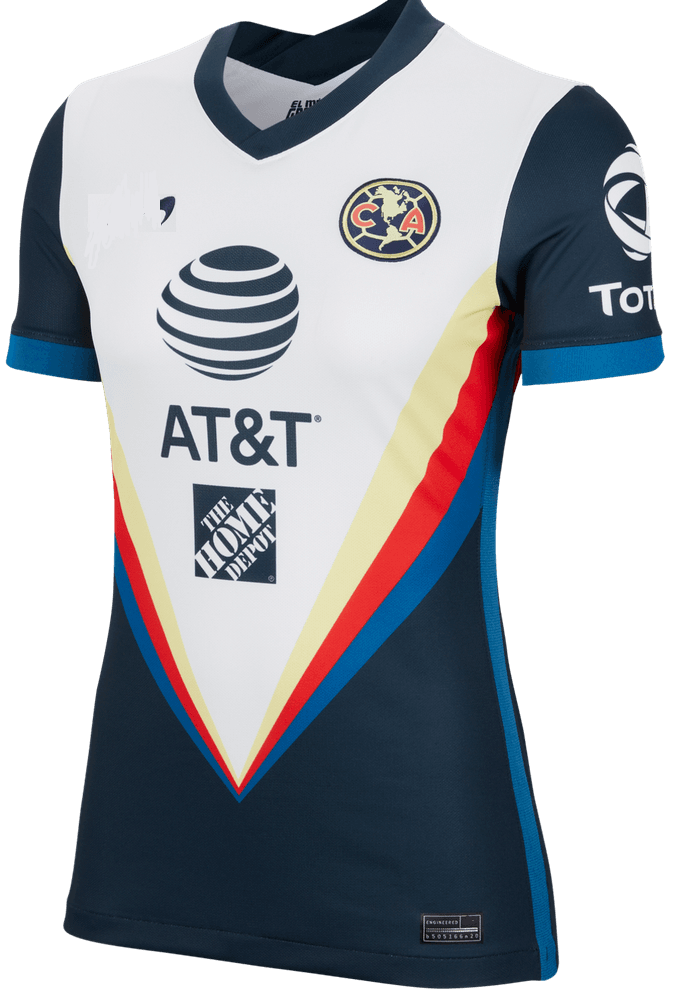 Camisa Feminina América do México 2020 2021 II Away 